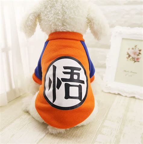 goku dbz dog clothes.